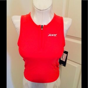 Zoot girls large top poppy $39.99 NWT